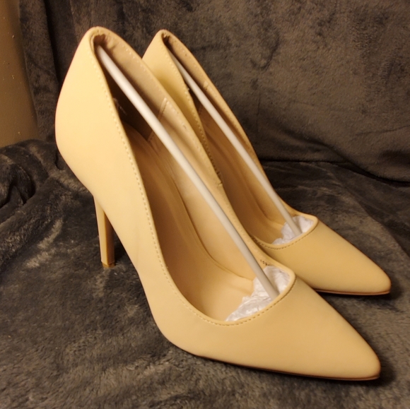 Charlotte Russe Shoes - Size 7 Nude Heels